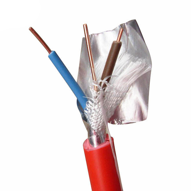 Carol E1514S 16/4C Solid Riser Fire Alarm Cable – FPLR Red, 100ft, USA Made
