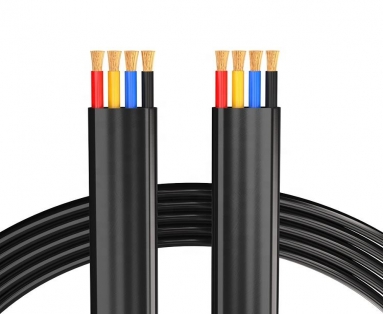 High quality Flat or Round Electrical Underwater PVC Insulated Rubber Submersible Pump Cables