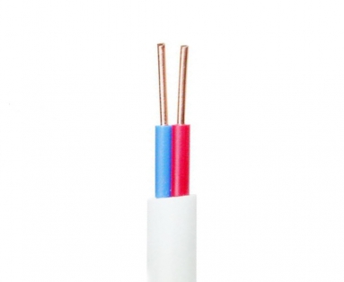 1.5mm 2.5mm Flat Twin Wire Flexible Copper Conductor PVC Insulation Electric Wire for Light Switch Wiring