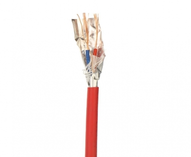 Red Solid Anti Fire Resistant Cable 16/2 18/2 Fpl Fplr Copper Security Fire Alarm Cable