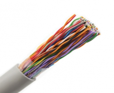10 50 70 90 100-Pair Telephone Cable, Made of Copper/CCA/CCS